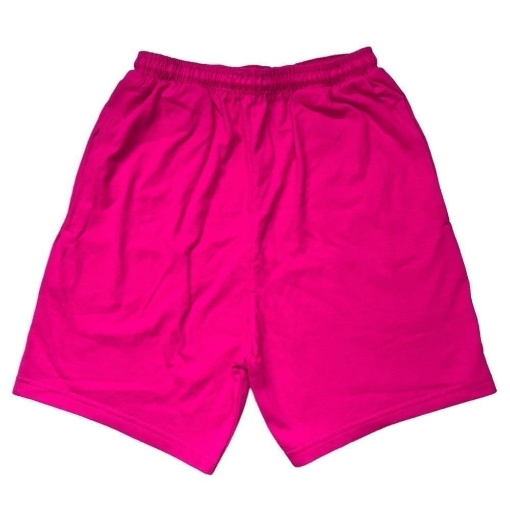 Barbie pink vintage 80’s style workout athletic sweatpants shorts
